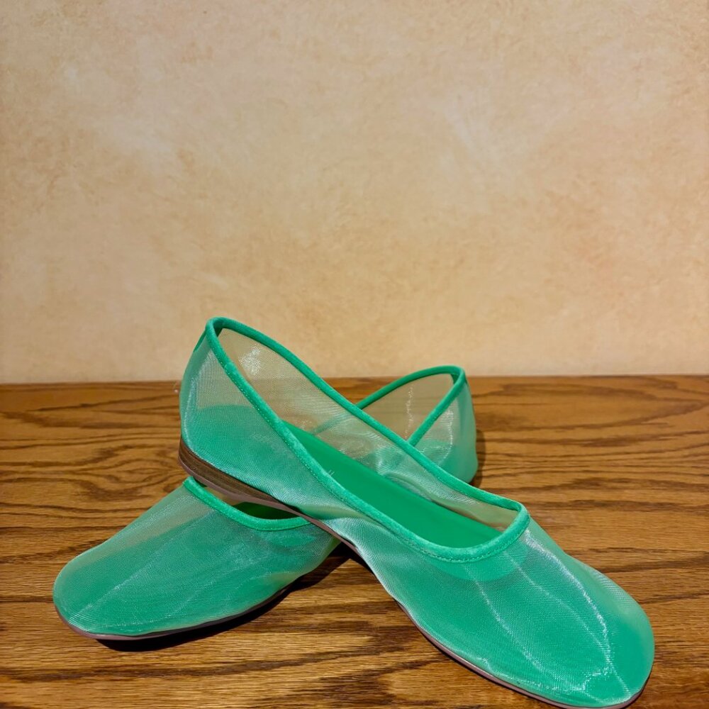 Jeffrey Campbell Mesh Muse Ballet Flats - Picture 3 of 5